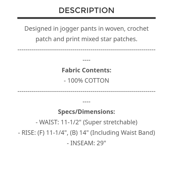 151 POL Light Blue Wide Leg Jeans with Star Embroidery - Picture 6 of 6